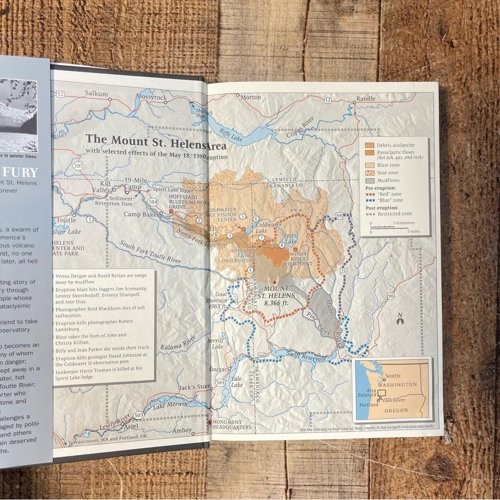 Echoes of Fury: The 1980 Eruption of Mount St. Helens Frank Parchman 1ST EDITION